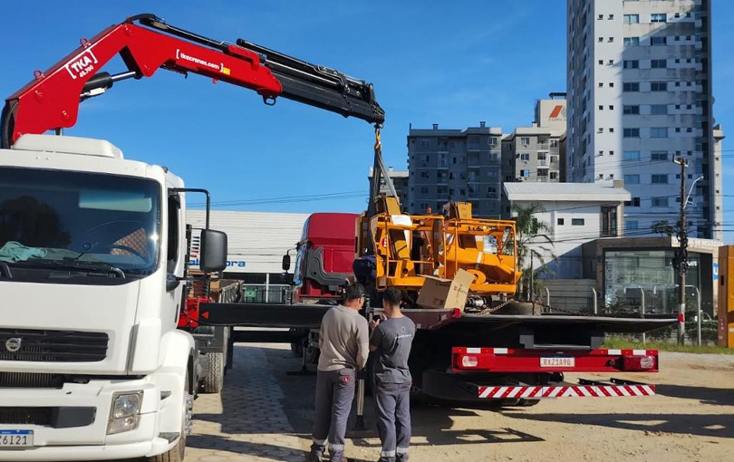 Transporte de máquinas